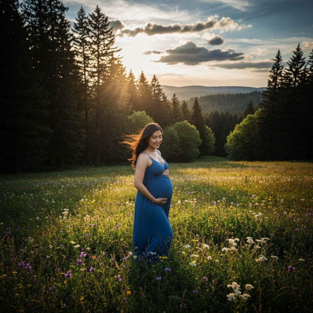 Maternitate în natură